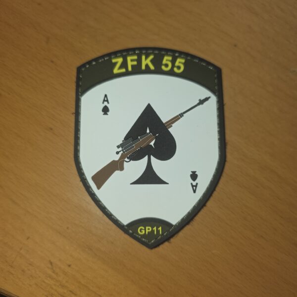 Badge PVC 2D – Fusil ZKF